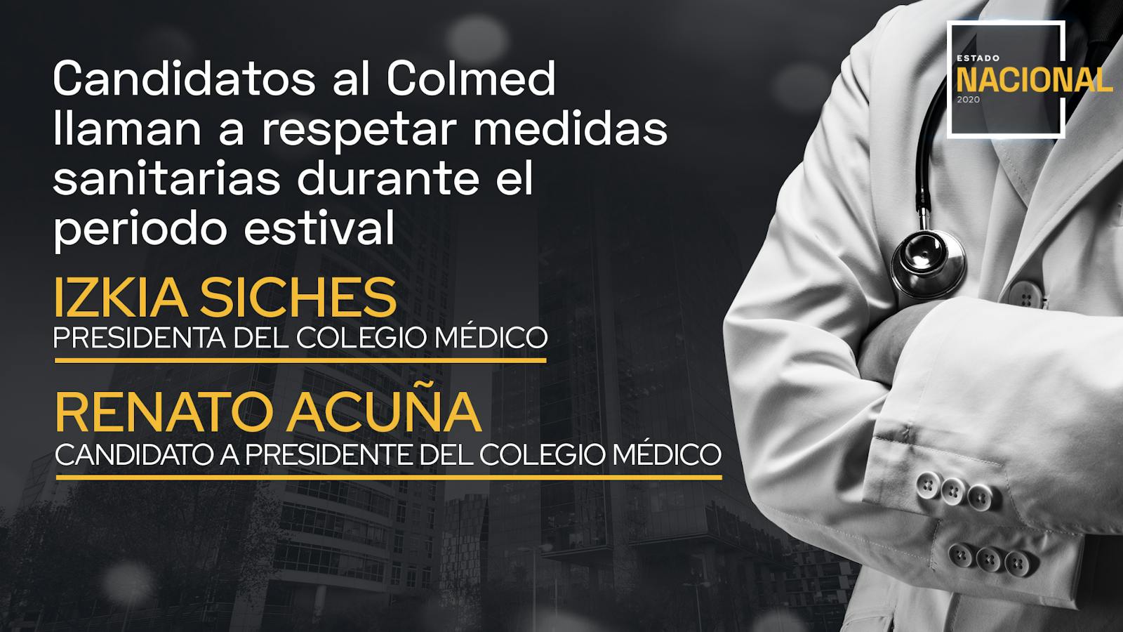Candidatos al Colmed llaman a respetar medidas sanitarias durante el periodo estival episode artwork