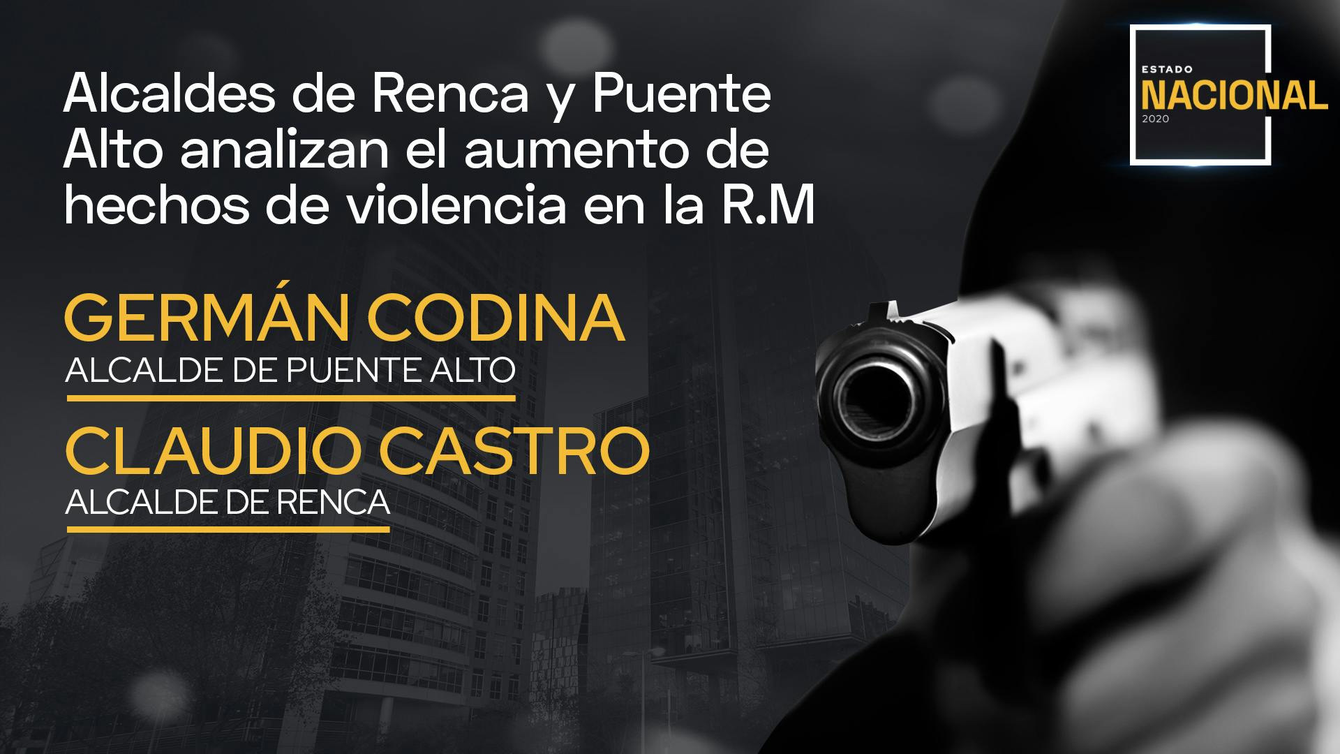 Alcaldes de Renca y Puente Alto analizan el aumento de hechos de violencia en distintas comunas de la R.M