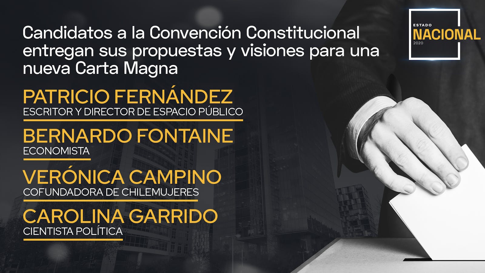 Candidatos a la Convención Constitucional entregan sus propuestas de cara a las elecciones episode artwork