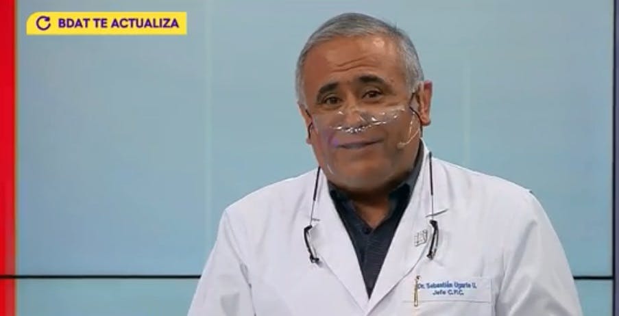 Doctor Ugarte se emociona por baja de contagios COVID-19: Todos juntos estamos logrando un cambio