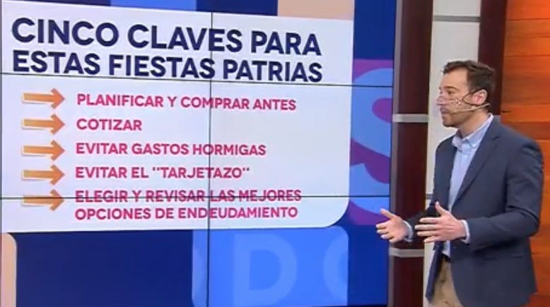 No se endeude este 18: Conozca las cinco claves para planificarse en las Fiestas Patrias