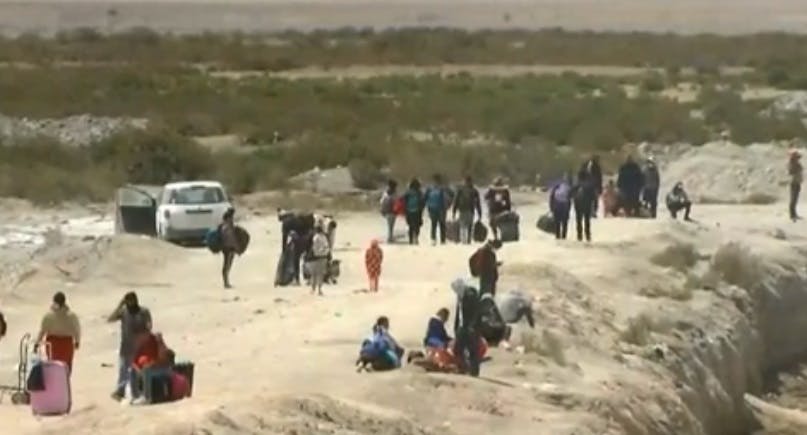 La ruta de los migrantes
