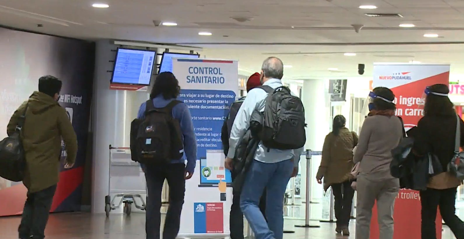 PDI detecta 354 PCR falsos en el Aeropuerto de Santiago durante 2021