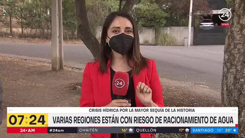 Si sigue bajando el río Mapocho enfrentamos riesgo de racionamiento