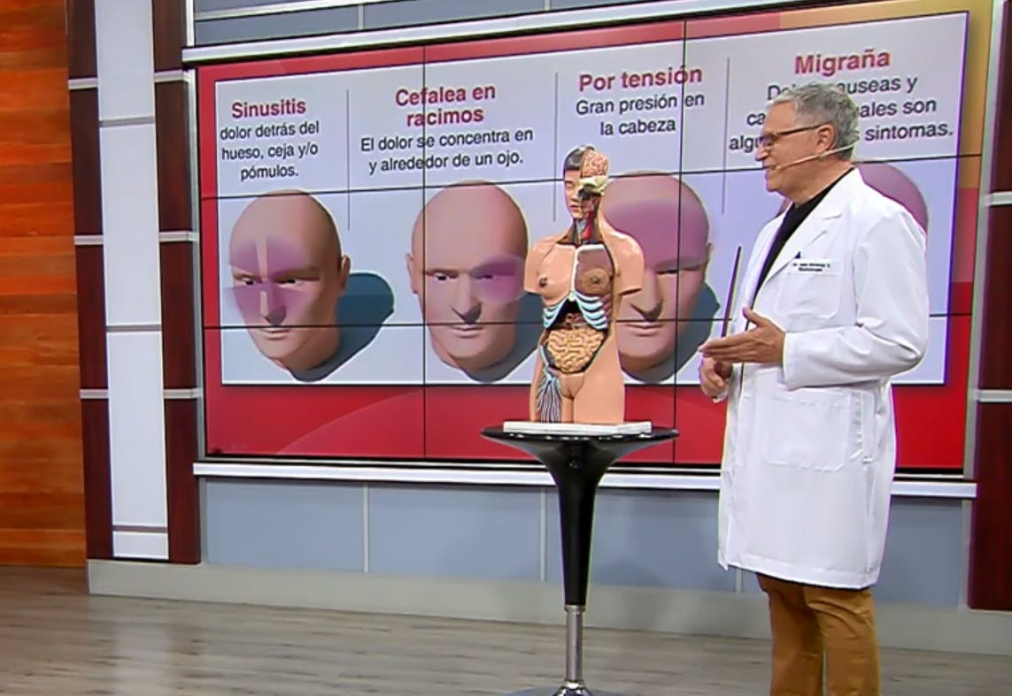 Las características de los distintos dolores de cabeza ¿Cuándo debo ir al doctor?
