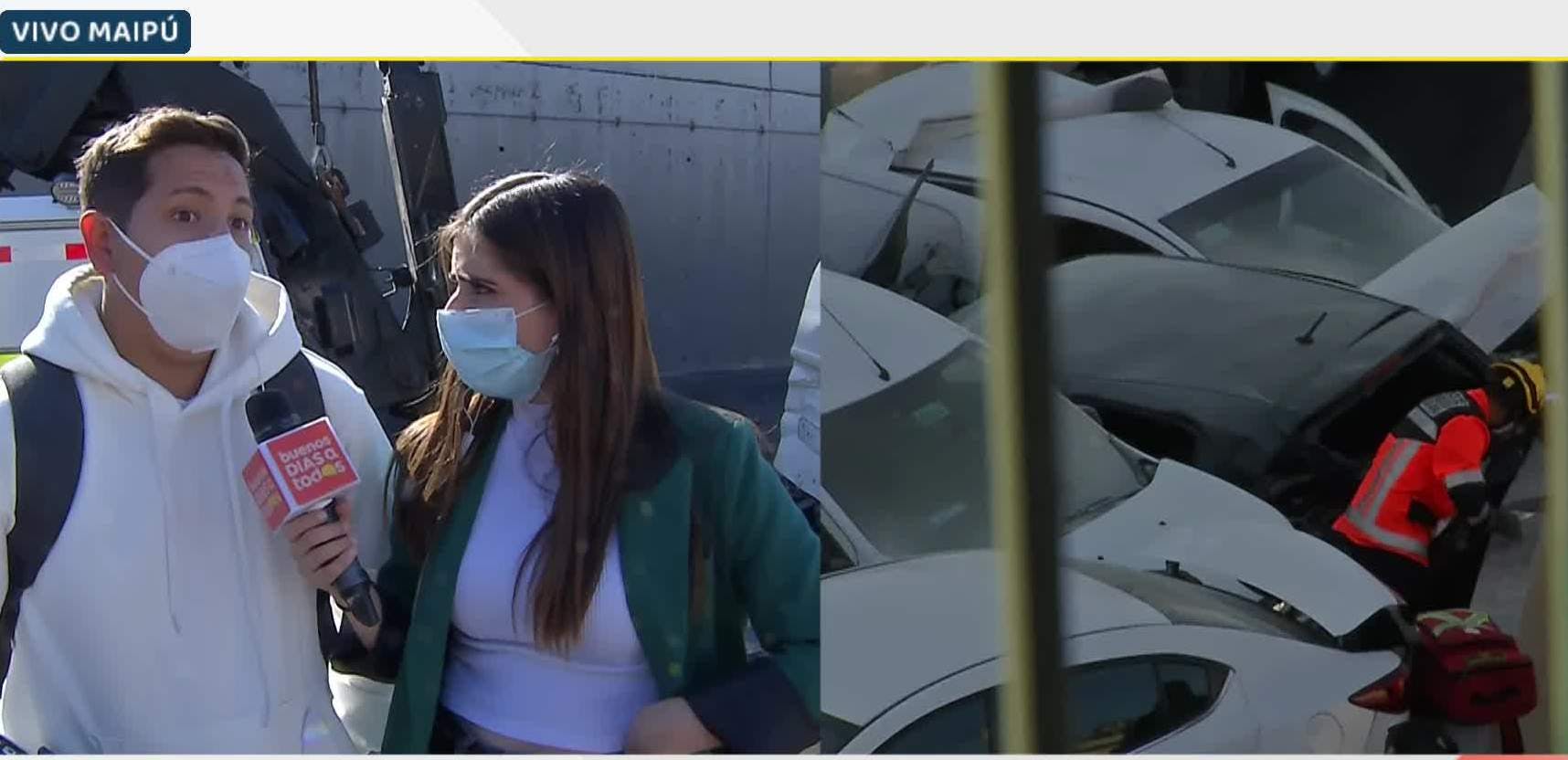 Su auto resultó destruido: Me salvé de morir gracias a Dios