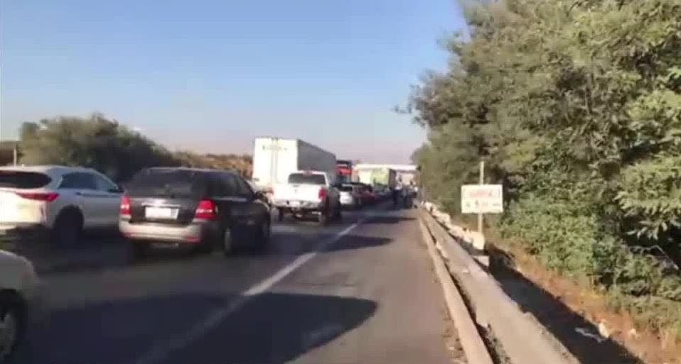 Kilométrico taco se registra en la Ruta 5 Sur