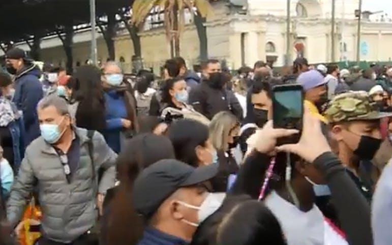 Colapso en transporte por suspensión de Línea 1 del Metro 