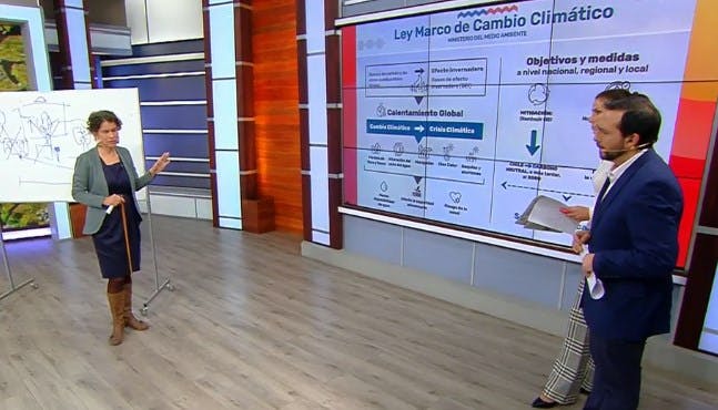 Ministra del Medio Ambiente explica la Ley Marco de Cambio Climático