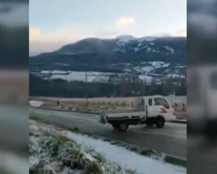 Nieve y escarcha provoca estragos en Coyhaique 