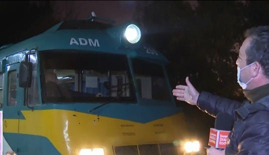 El increíble viaje en tren del último ramal de Constitución 