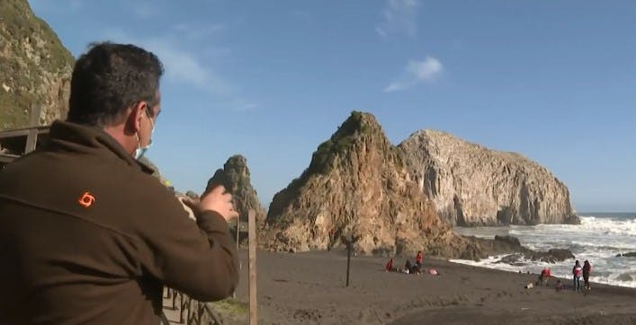 Leo Castillo se despide de Constitución desde la Piedra de la Iglesia 