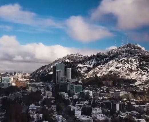 ¿Podría volver a nevar en la región Metropolitana?