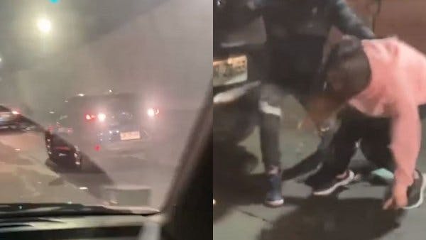Banda de delincuentes golpea a embarazada durante encerrona en Costanera Norte