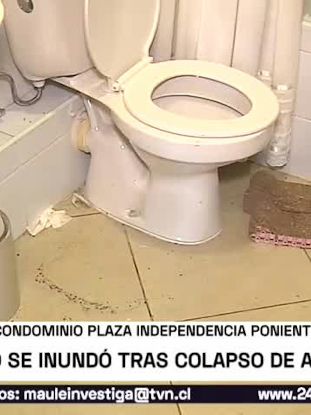 Colapso de alcantarillado inundó departamento