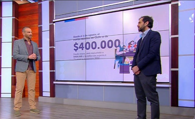Comienza a regir sueldo mínimo de $400 mil: Ministro Grau explica los requisitos para optar a este monto 