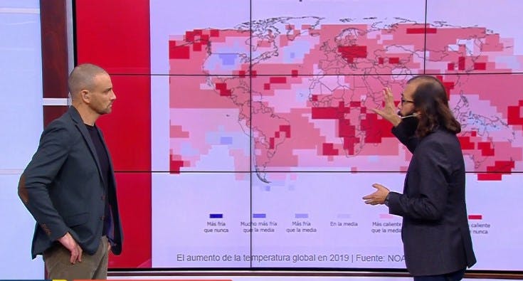 ¿Qué pasaría si el planeta aumenta su temperatura en 2°C?
