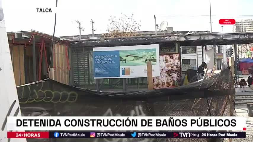 Detenidas las construcciones de baños públicos