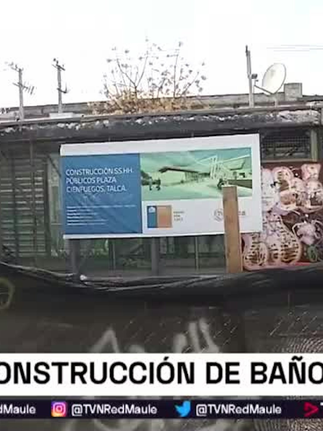 Detenidas las construcciones de baños públicos