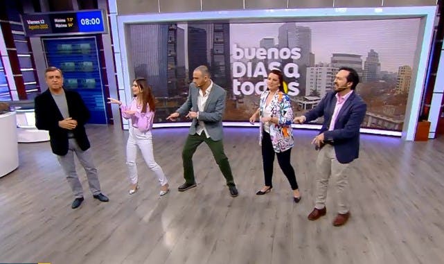 Comenzamos este viernes con todo el ritmo en el Buenos Días a Todos