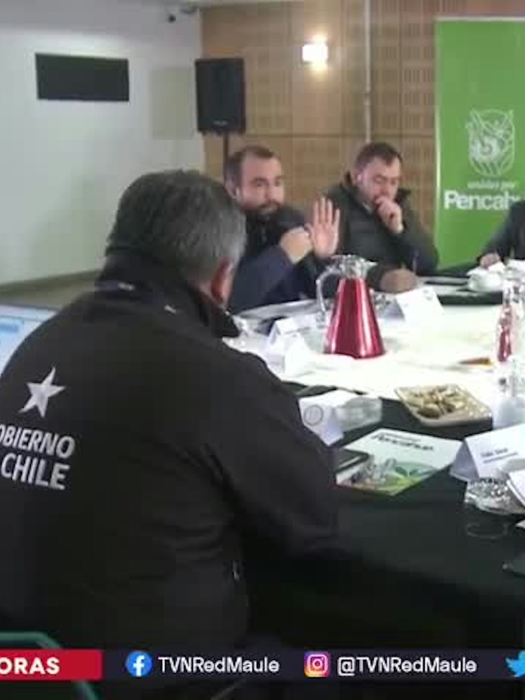 Reunión de alcaldes "Municipios Maule costa"