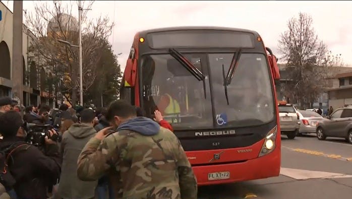 Así se organiza la zona norte de Santiago por falla del Metro