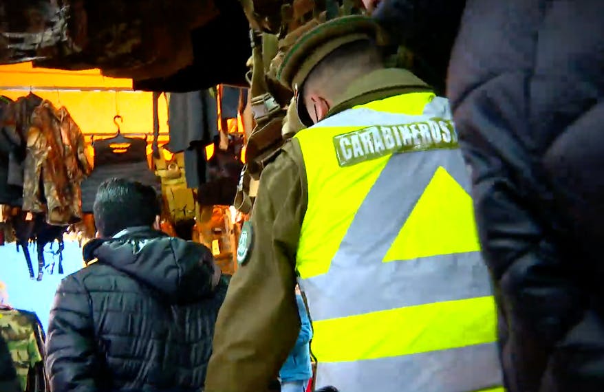Reportaje BDAT | Carabineros realiza operativo antidrogas en Persa Biobío