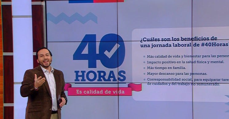 ¿Cómo se aplicaría la reducción a 40 horas laborales semanales?