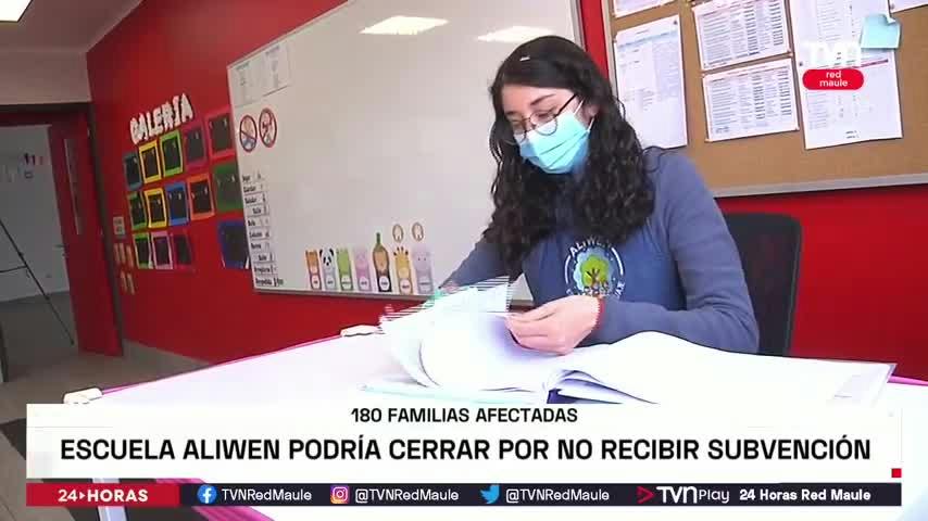 Complejo escenario para Escuela Aliwen de Talca 