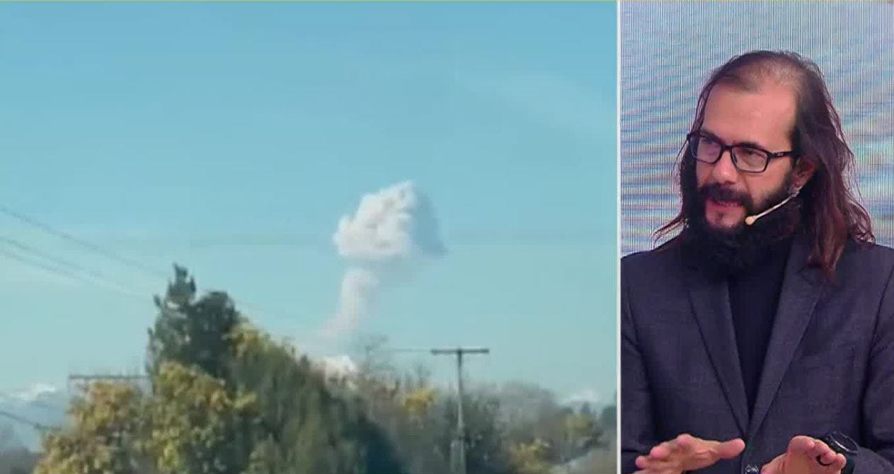 Reportan pulso eruptivo en volcán Nevados de Chillán