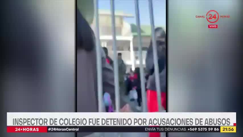 Inspector de colegio fue detenido por acusaciones de abusos