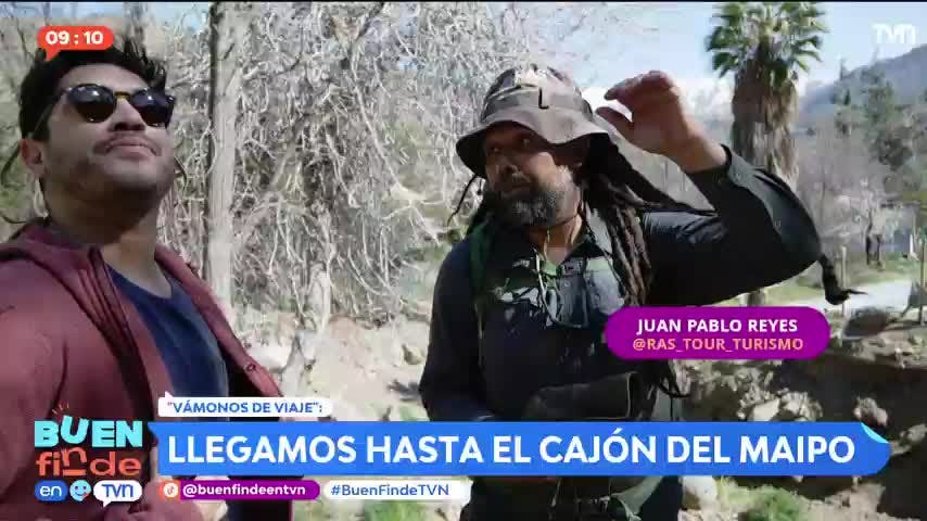 Vámonos de Viaje: Gino Costa fue hasta el Cajón del Maipo