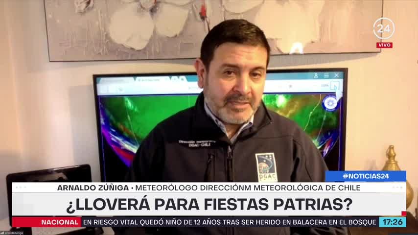 ¿Lloverá o no? Revisa el pronóstico del tiempo para las Fiestas Patrias