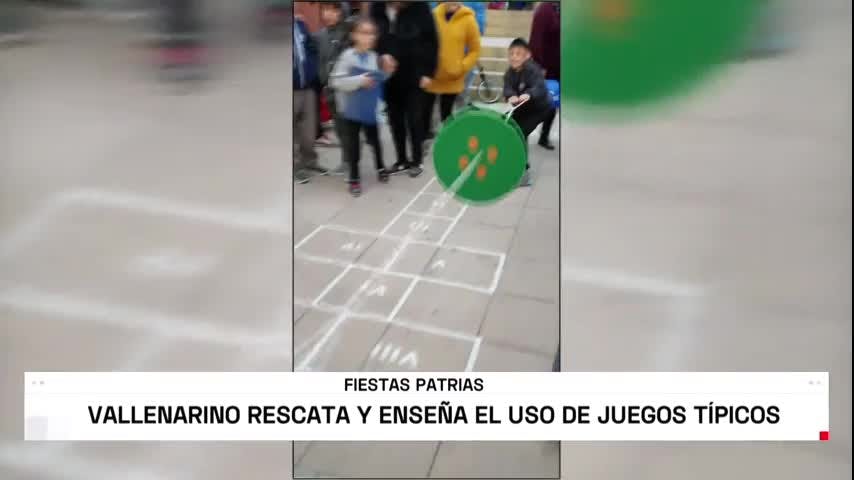 Artista vallenarino rescata juegos típicos