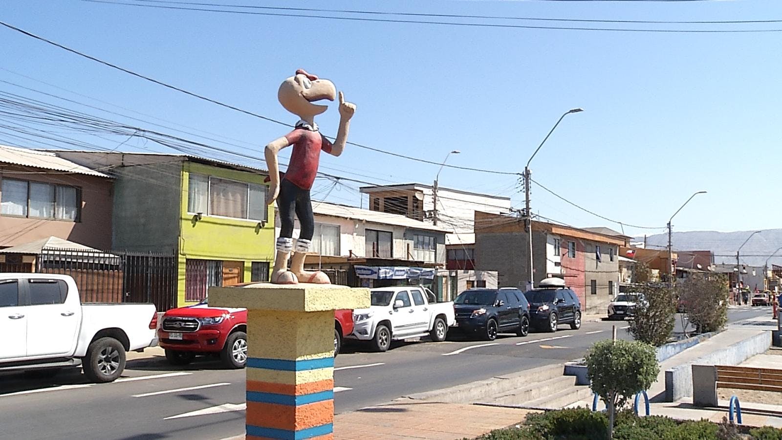 Remodelarán plaza de Condorito en Mejillones