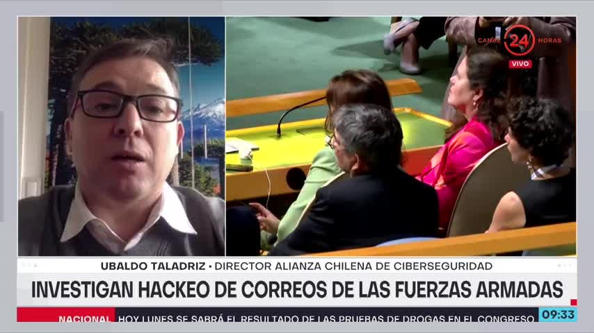 Hackeo a correos del EMCO: No tenemos una institucionalidad adecuada