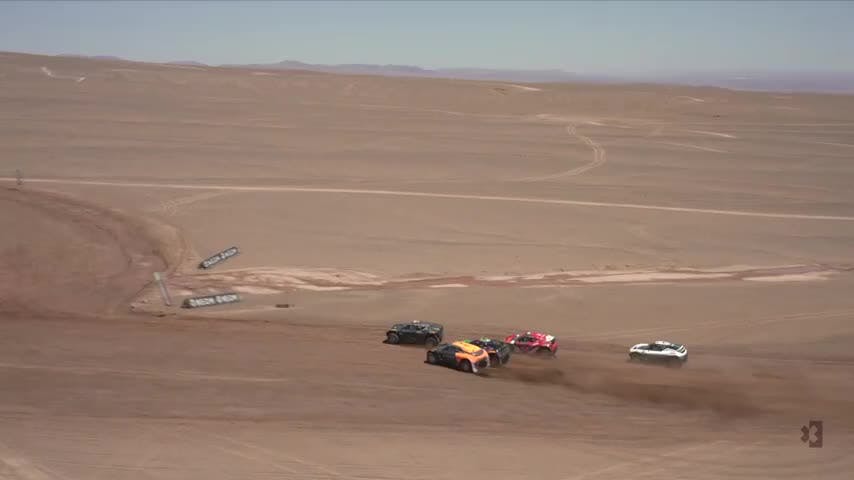Finaliza carrera de autos eléctricos Extreme E