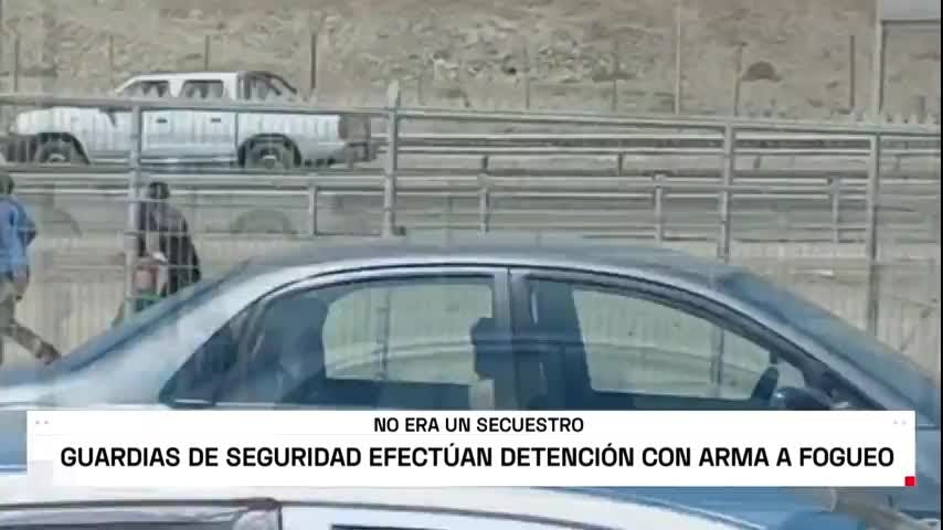 Lo que se presumía como un secuestro resultó ser una detención ciudadana