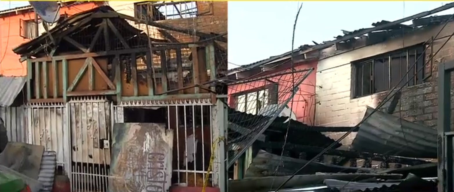 Presunto femicidio: Mujer murió tras incendio en su casa