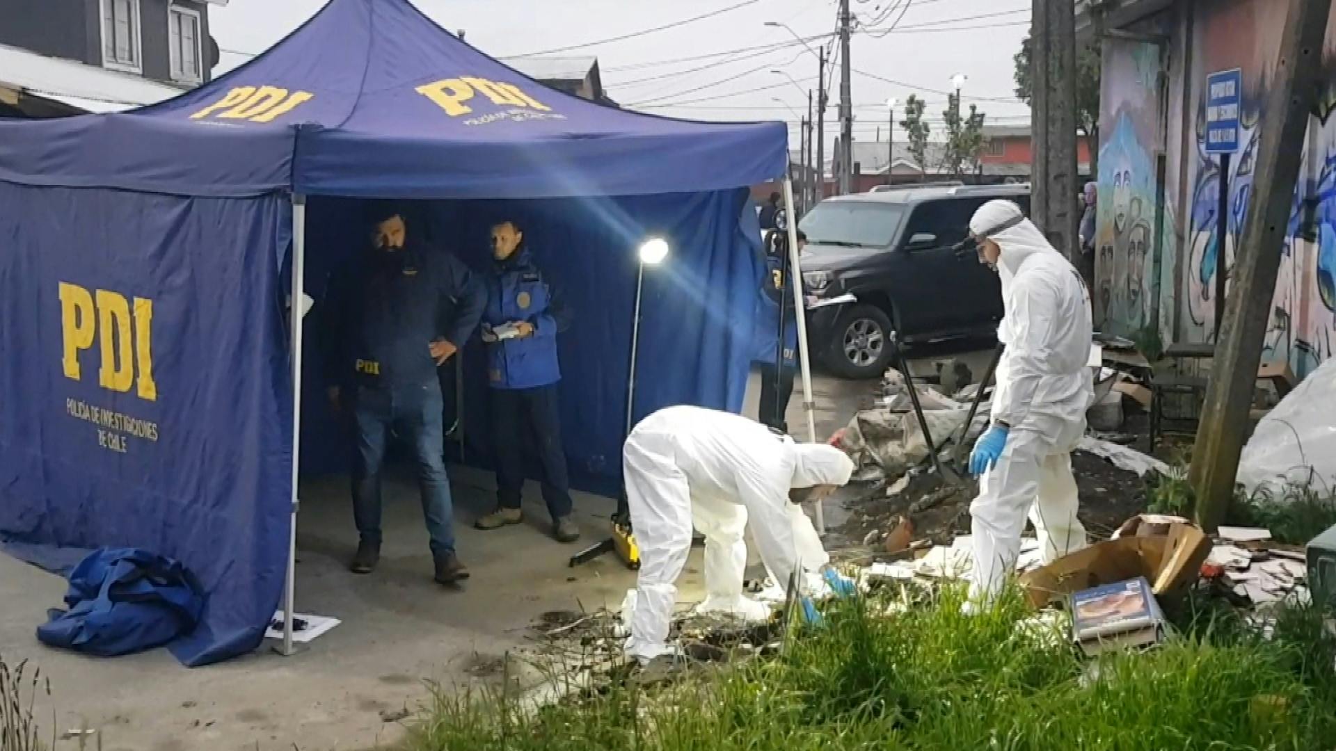 Hombre fue descuartizado y quemado en el patio de una casa