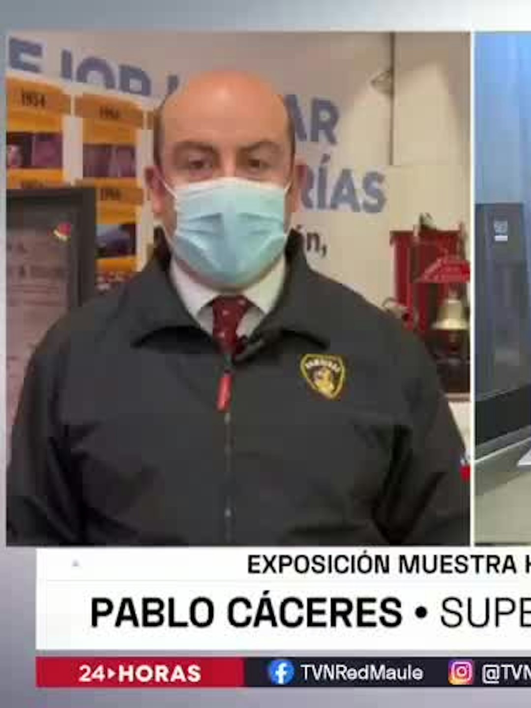 Exposición muestra historia y trayectoria de bomberos