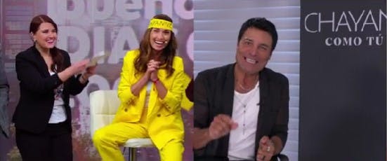 ¡No lo podemos creer! Chayanne le envió un saludo a Caro 