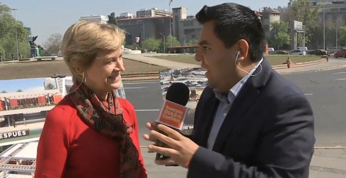 Alcaldesa Matthei presenta plan para remodelar y recuperar la Plaza Baquedano 