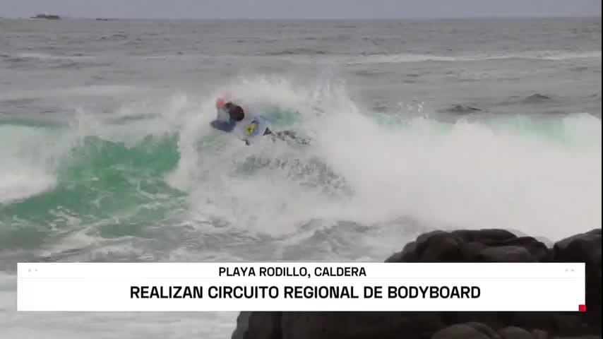 Realizan circuito regional de bodyboard