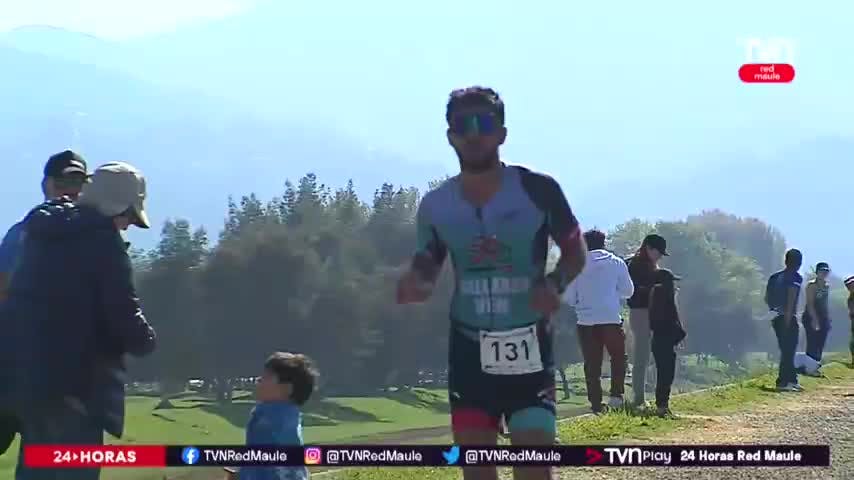 Triatlón se tomó Colbún
