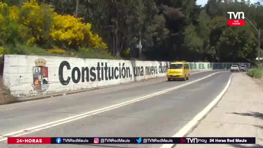 Ruta que une San Javier y Constitución sigue dejando estragos