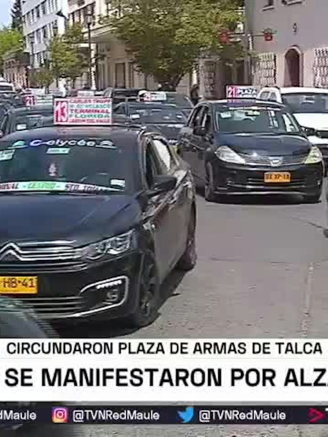 Colectiveros reclamaron por alza en combustibles