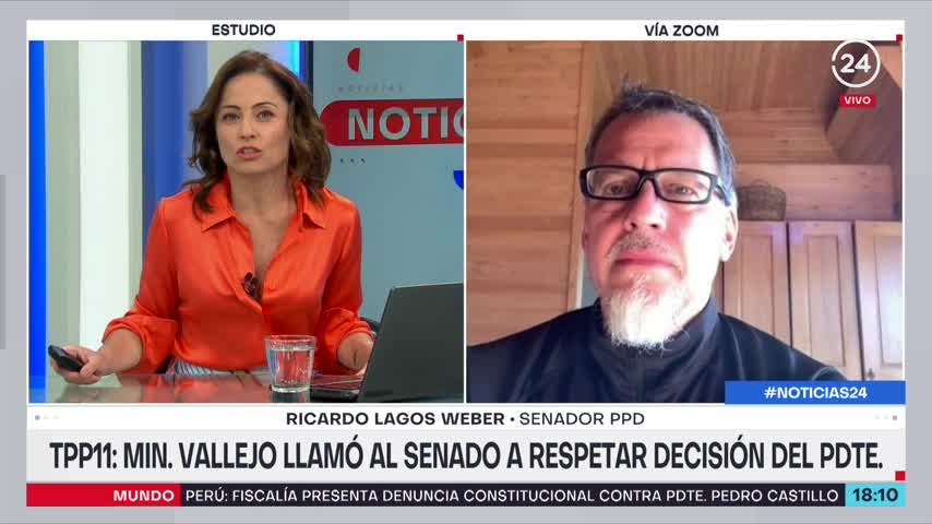 Senador Lagos Weber por TPP11: Valoro que el Presidente Boric haya decidido no retirarlo del Senado
