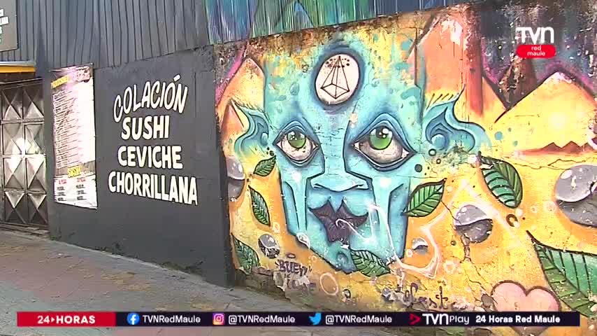 Pintado de fachadas genera discrepancias en Talca