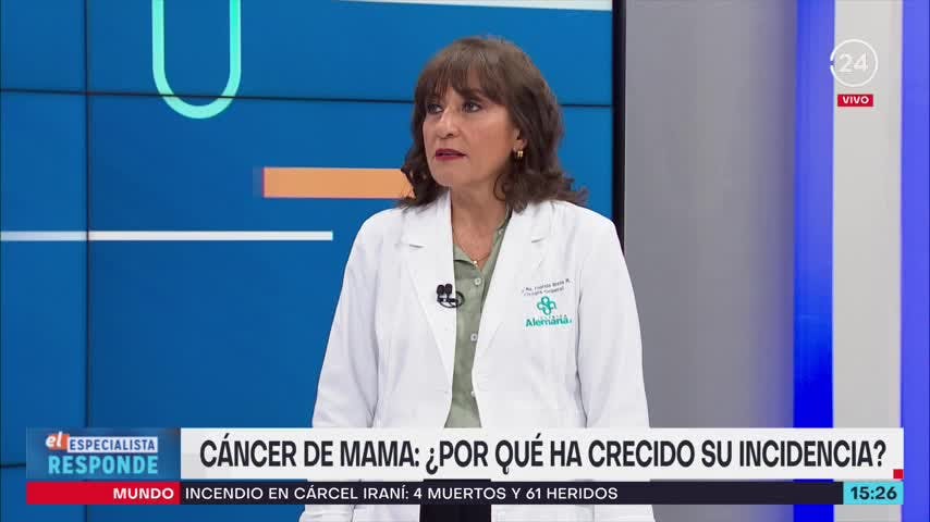 El Especialista responde: La realidad del cáncer de mama en Chile